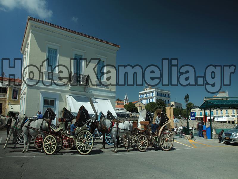 Kamelia Hotel Spétses Exterior foto
